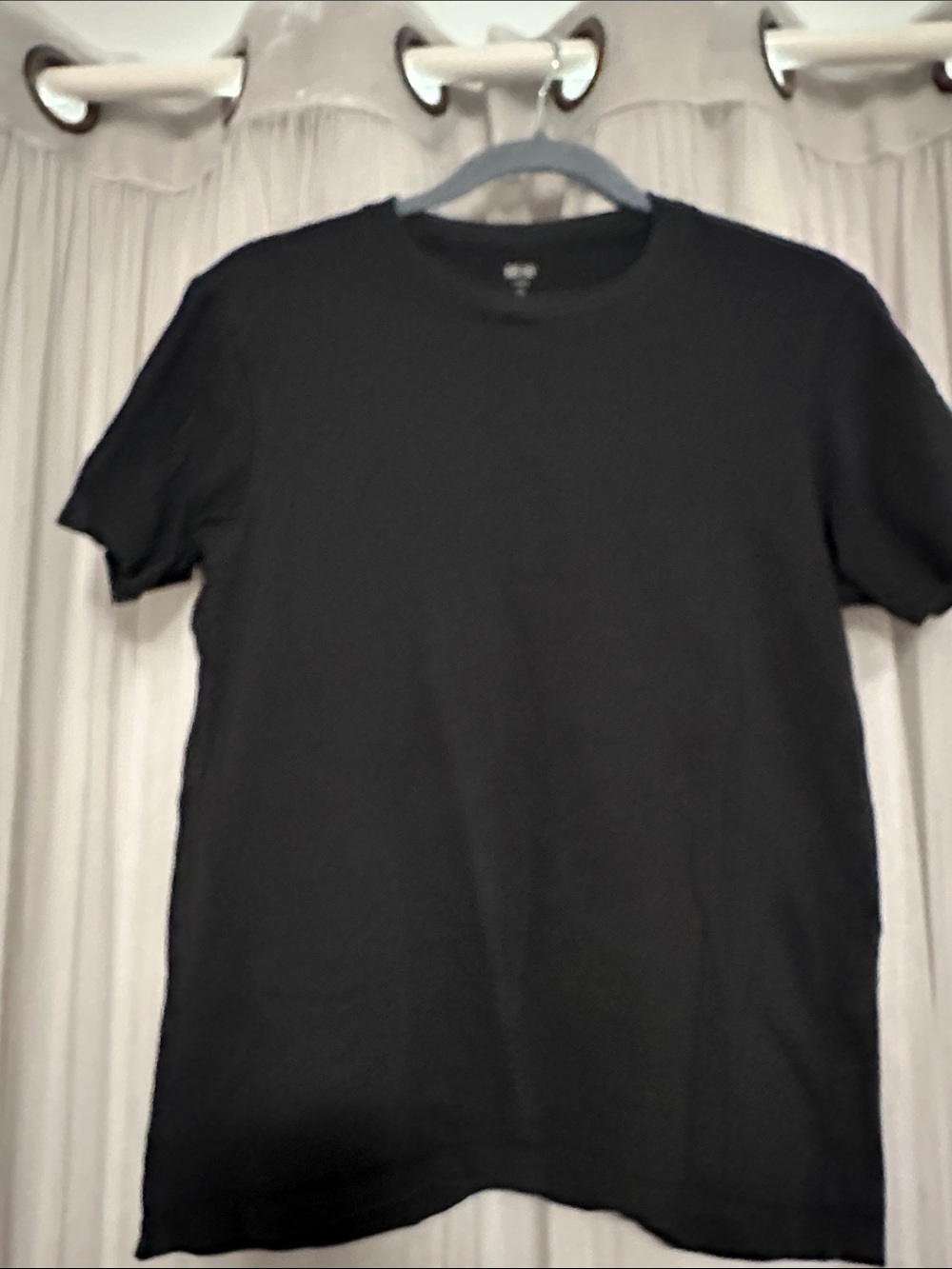 Uniqlo Men's Crew Neck Short Sleeve T-Shirt - Black